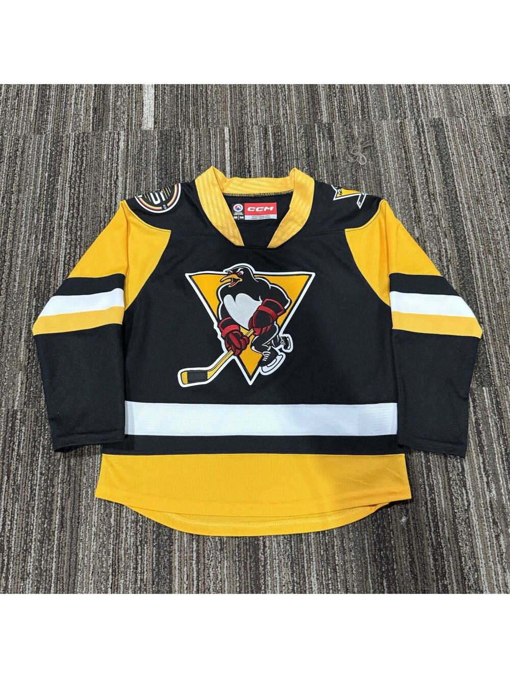 Wilkes-Barre/Scranton Penguins AHL Hockey Jersey Size S CCM Boys